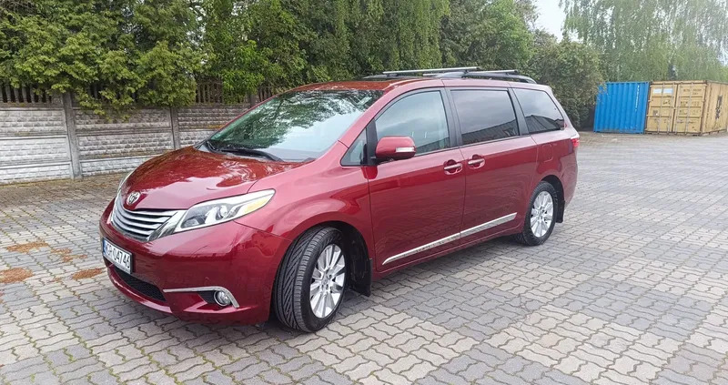 toyota sienna Toyota Sienna cena 109500 przebieg: 116000, rok produkcji 2015 z Grójec